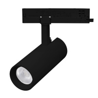 Трековый трехфазный светильник Arlight LGD-GERA-4TR-R55-10W Day4000 (BK, 24 deg, 230V) 055106