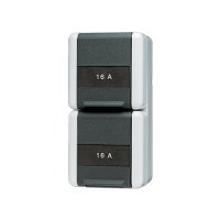 Розетка Schuko Jung 822KINAW