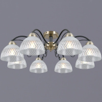 Потолочная люстра Illumico IL0435-8CSQ-24 BK AB SPICA