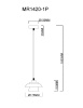 Подвесной светильник MyFar Renata MR1420-1P — купить в Bronko‑Decor