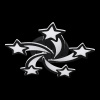 Потолочная люстра Natali Kovaltseva Star INNOVATION STYLE 83018 BLACK — купить в Bronko‑Decor