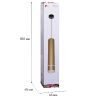 Подвесной светильник Reluce 16005-0.9-001LD 300mm GU10 GD — купить в Bronko‑Decor