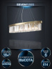 Подвесная люстра Lumien Hall Daneil LH0057/6PO-BR-CL — купить в Bronko‑Decor