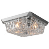 Потолочный светильник Crystal Lux DAMIAN PL4 NICKEL — купить в Bronko‑Decor
