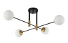 Потолочная люстра Crystal Lux Fidel FIDEL PL4 BLACK — купить в Bronko‑Decor