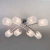 Потолочная люстра Eurosvet Ruby 30125/8 хром — купить в Bronko‑Decor