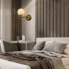 Бра Arte Milano Neapolis 272808/1B BK/GD — купить в Bronko‑Decor