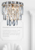 Настенный светильник Lumien Hall Kristin LH0066/2W-FGD-CL — купить в Bronko‑Decor
