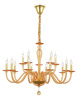Подвесная люстра Lumien Hall Рьяна 2030/15H-AMGD — купить в Bronko‑Decor