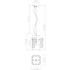 Подвесной светильник Freya Basilica FR5166PL-01N — купить в Bronko‑Decor