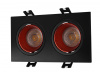 Встраиваемый светильник Denkirs DK3072-BK+RD — купить в Bronko‑Decor