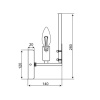 Бра Vele Luce Aria VL1951W01 — купить в Bronko‑Decor