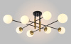 Потолочная люстра Crystal Lux Fidel FIDEL PL8 BLACK — купить в Bronko‑Decor
