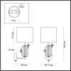 Бра Odeon Light Cactus 5425/1W — купить в Bronko‑Decor