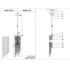 Подвесной светильник Lumien Hall Markellin LH0040/1P-NK-CL — купить в Bronko‑Decor