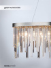 Подвесная люстра Lumien Hall Dzhillian LH0048/6PO-CR-CL — купить в Bronko‑Decor