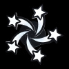 Потолочная люстра Natali Kovaltseva Star INNOVATION STYLE 83018 BLACK — купить в Bronko‑Decor