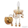 Бра Bohemia Ivele Crystal 5413B/1/165 G Amber/M-1H K721 — купить в Bronko‑Decor