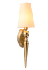 Бра Crystal Lux PER AP1 BRASS/BEIGE — купить в Bronko‑Decor