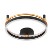 Потолочный светильник Crystal Lux FERNANDO PL48W LED BLACK/GOLD — купить в Bronko‑Decor