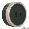 Трековая розетка Arte Milano Am-track-sockets 380066TS LED/USB-Type-C Gold — купить в Bronko‑Decor