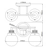 Бра Hinkley Poppy QN-POPPY2-PC-BATH — купить в Bronko‑Decor