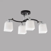 Потолочная люстра IMEX MD.6106-4-S-BK+CH — купить в Bronko‑Decor