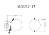 Бра Myfar Francis MR2072-1W — купить в Bronko‑Decor