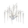 Настенный светильник Lumien Hall Emelin LH3066/3W-SL-CL — купить в Bronko‑Decor