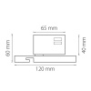 Адаптер для шинопровода Lightstar Asta 594067 — купить в Bronko‑Decor
