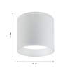 Уличный потолочный светильник Favourite Fantum 4662-1U — купить в Bronko‑Decor