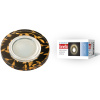 Встраиваемый светильник Fametto Luciole DLS-L204 GU5.3 CHROME/BLACK UL-00000379 — купить в Bronko‑Decor