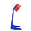 Настольная лампа Uniel ULO-K22 D/E14/A WHITE/BLUE/RED — купить в Bronko‑Decor