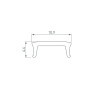 Экран Arlight FANTOM-W12-3000 OPAL 052569 — купить в Bronko‑Decor
