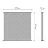 Светодиодная панель Gauss Mir G1-A0-00070-01G03-4005040 — купить в Bronko‑Decor