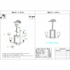 Подвесная люстра iLamp King RM6201-6 CR+CL — купить в Bronko‑Decor
