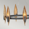 Подвесная люстра Hinkley Willow QN-WILLOW6-CBK — купить в Bronko‑Decor