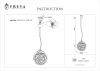 Подвесной светодиодный светильник Freya Isabel FR6157-PL-24W-TR — купить в Bronko‑Decor