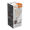 Лампа светодиодная филаментная Gauss E27 4,5W 2700К прозрачная 1121215 — купить в Bronko‑Decor