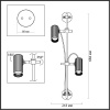 Спот Odeon Light Manchester 7013/2W — купить в Bronko‑Decor