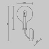 Бра Maytoni Status MOD333WL-01B — купить в Bronko‑Decor