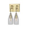 Настенный светильник Indigo Goccia 11064/2W Clear V000546 — купить в Bronko‑Decor