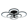 Потолочная светодиодная люстра iLedex Ring A001/8 BK — купить в Bronko‑Decor