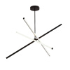 Подвесная светодиодная люстра Milosh tendence 0830CL-45BK — купить в Bronko‑Decor