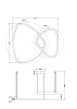 Подвесная люстра Arte Lamp Madison A2194SP-2BK — купить в Bronko‑Decor