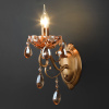 Бра Eurosvet 10109/1 бронза/тонированный хрусталь Strotskis — купить в Bronko‑Decor