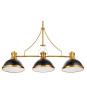 Подвесная люстра Lumina Deco Ettore LDP 710-3 BK+MD — купить в Bronko‑Decor