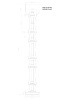 Торшер Divinare Volturn 1243/06 PN-45 — купить в Bronko‑Decor