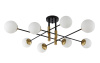Потолочная люстра Crystal Lux Fidel FIDEL PL8 BLACK — купить в Bronko‑Decor