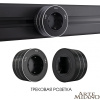 Трековая розетка Arte Milano Am-track-sockets 380011TS/ES Black — купить в Bronko‑Decor